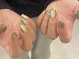 マグネットネイル　ゴールドマグ