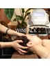 WNBACKヘッドスパ40分＋アロマリンパマッサージ50分　￥16500→