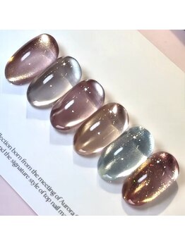 エリーネイル(ellie Nail)の写真/“モテかわ”大人女子！うるキラッ【韓国マグネット】大人気！自分の爪じゃ無いみたい…と喜びのお声多数！