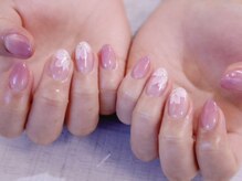 ラルネイル 大宮(Lull. nail)/＊春色＊シアーフラワー＊