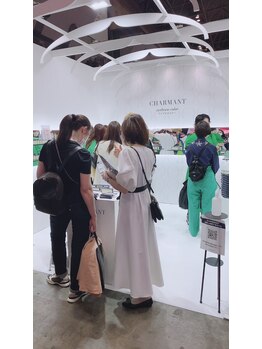 アンバーレス(AmberRes)/大盛況のCHARMANTブース