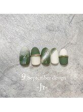 エトワールネイル 高崎筑縄町店(Etoile nail)/23年9月Jr.ハンド定額