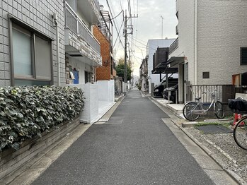 ストレッチのお店/突き当りまで直進
