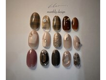 ブランネイル(blanc nail)/11月定額アート☆