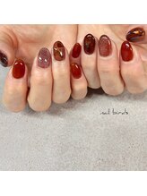 ネイルバーズ(nail birds)/ハート埋め込みネイル