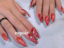 エスポワール(espoir)/赤×埋め尽くし