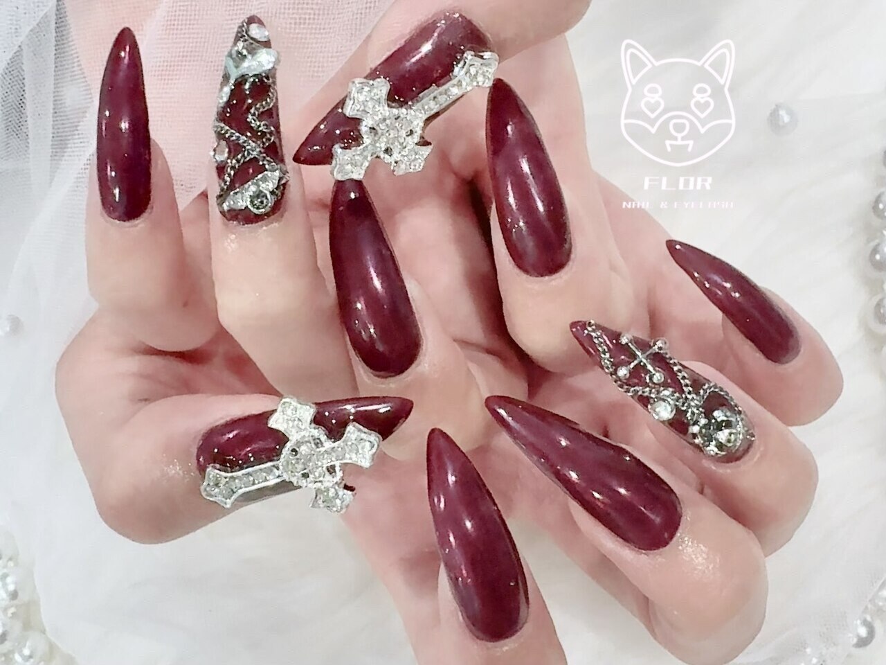 なお　スーパーロングネイル 2025年秋トレンド】スーパーロングのネイルデザイン集｜人気順