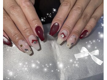 ライフ セカンド(LIFE2nd)/持ち込みクリスマスネイル