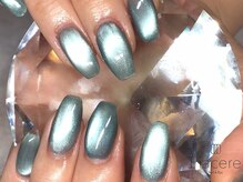 ピアチェーレ(Piacere)/水光マグネットネイル☆￥8,800