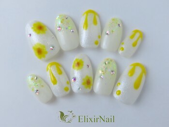 エリクサーネイル 新橋(Elixir Nail)/定額b カジュアル/クーポン使用