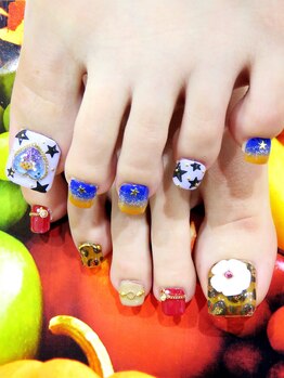 カラーズ 浜松店(colors)/スノードーム×ヒョウ柄♪