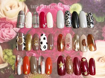 アン ジョーヌドラゴ/11月☆定額ネイル