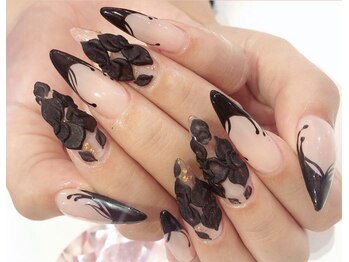 ネイルサロン ネイルズゴーゴー 渋谷店(NAILSGOGO)/フラワーネイル　渋谷