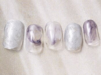 アイネイルズ 天神今泉店(I-nails)/【Yuka.t】もやもやニュアンス