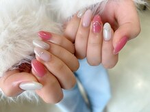 ビューティービースト フォー ネイルアンドアイラッシュ 松浜店(beauty:beast)/ピンク×ピンク☆