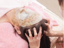 サロン ほほえむ(Fofo-m)/15～20分浸透させる間ヘッドスパ