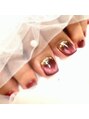 アテテ(Atete)&nbsp;【foot nail】可愛いだけではなく、巻き爪ケアも可能です。