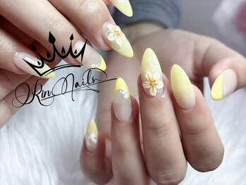 リンネイル 名古屋新栄町店(Rin.Nails)/10本長さ出しシンプルデザイン