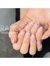 【HAND】★写真のデザイン★花束+一輪挿しネイル♪¥9,680→¥7,744