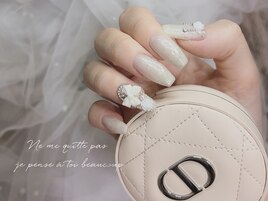 人気のワンホン風薔薇パーツ