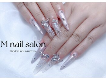 Mネイル/長さだし持ち込みデザイン