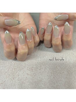 ネイルバーズ(nail birds)/ガラスフレンチ
