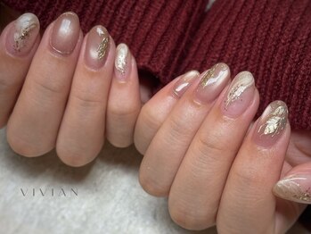 ヴィヴィアン ネイル(Vivian nail)/リーフ　マグネット