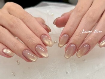 秋色ベージュマグネット