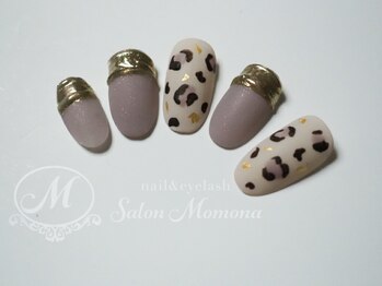 モモナ/ヒョウ柄ネイル