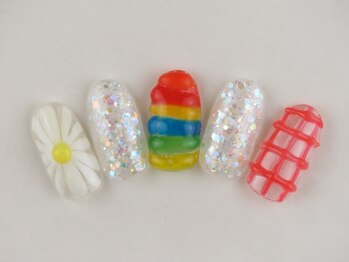 エリクサーネイル 池袋(Elixir Nail)/定額b カジュアル/クーポン使用