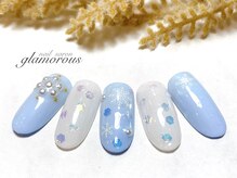 ネイルグラマラス 西新井店/《パラジェル》冬ホログラム