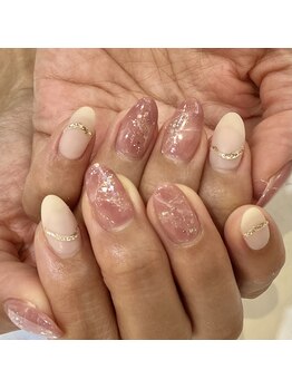 グリーディ(greedy)/天然石風ネイル