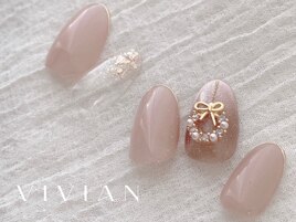 クリスマスネイル