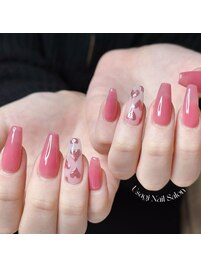 春かわいいネイル
