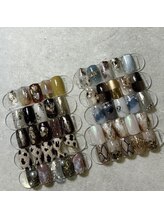 ファーストネイルアンドアイラッシュ(1st NAIL&eyelash)/8900円　ニュアンスデザイン