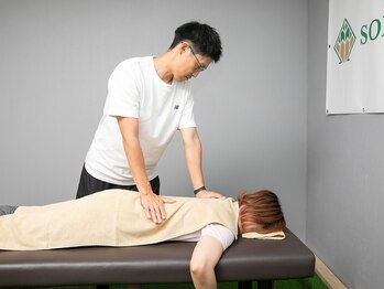 ソイルストレッチ(SOIL-STRETCH)/肩こり・腰痛には背中アプローチ