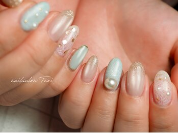 レースネイル×マグネット