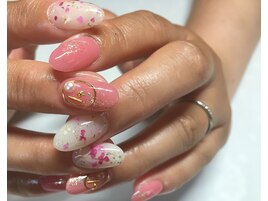 押し花ネイル♪