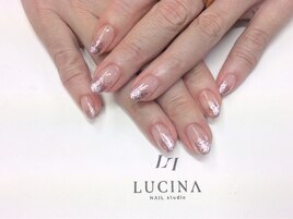 W-488　ピンクラメグラネイル