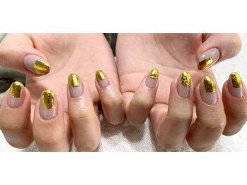 ネイル シスター(nail sister)/金箔ネイル