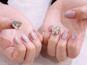 ラルネイル 大宮(Lull. nail)/*マグネット*蝶々*