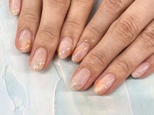 ディーネイル 京橋(D-nail)/立和名/ほんのり透明感ネイル