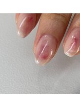 アオ 渋谷(ao.)/桃ネイル