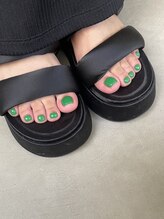 エミュヌイ(e'mu NUI.)/フットワンカラー　¥5000