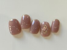ネイルメゾン 天神店(NAIL MAISON)/ステンドグラスピンク¥9000