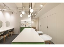 エステティック ザザ 神楽坂店(ZA/ZA)/韓国カフェ風のパウダールーム