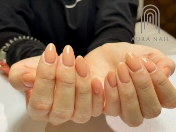 オーラ レアレア市川店内(AURA)の写真/ダメージに配慮したパラジェルで長く楽しめる!自慢の指先で毎日を過ごしませんか?
