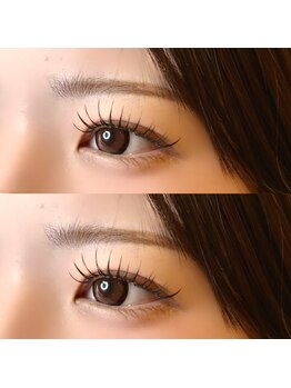 サロン ド ワカアイラッシュ 小倉駅前店(Salon de WAKA EYELASH)の写真/ボリューム感と軽やかさを両立◎LEDダブルラッシュ、LED３Dエクステ有！ふさふさのボリューム感で目力UP♪
