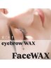 【８月限定☆】フェイスWAX +美眉スタイリング（骨格診断+WAX+間引き付！)