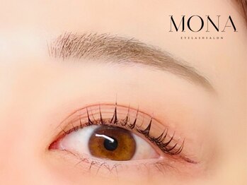 モナ 名駅(MONA)の写真/【顔の印象の8割は眉でキマる♪】黄金比×トレンドで垢抜け眉に☆自眉を活かした"似合う"眉で時短メイク♪